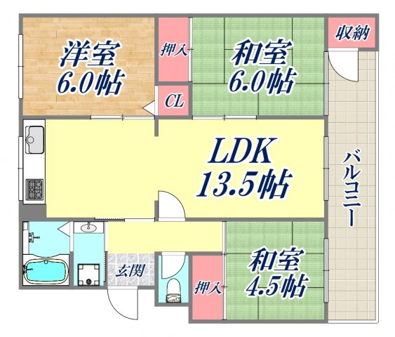 間取図