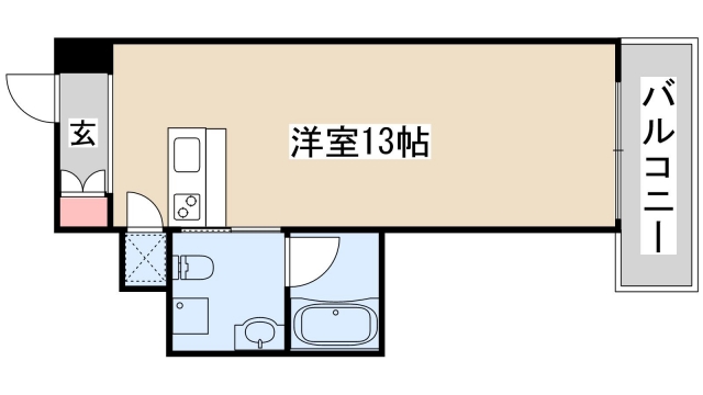 1階の間取り図