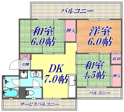 間取図