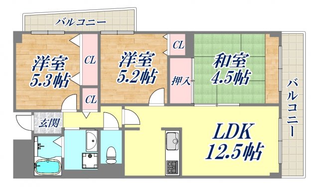 間取図