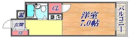 3階の間取り図