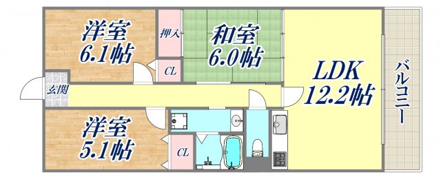 間取図