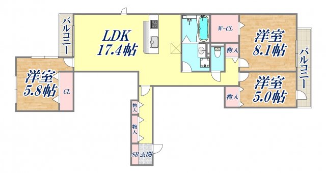 間取図