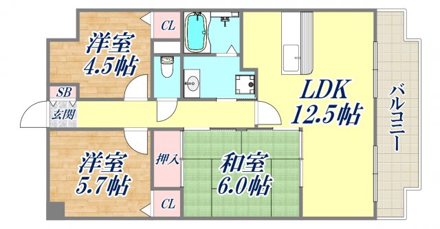 間取図