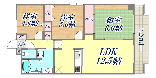間取図