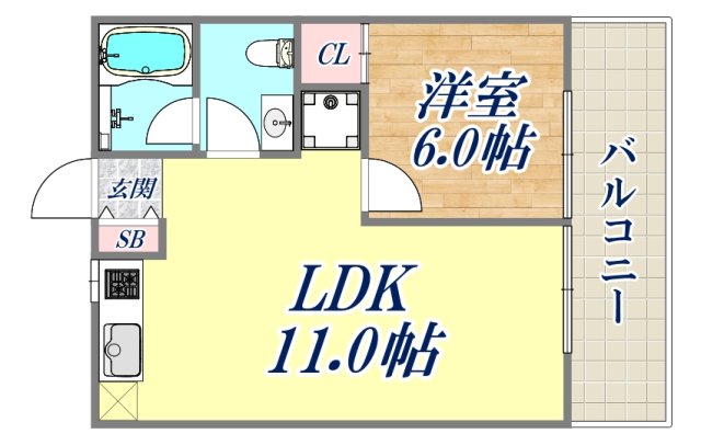 3階の間取り図