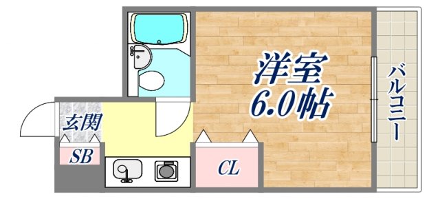 3階の間取り図