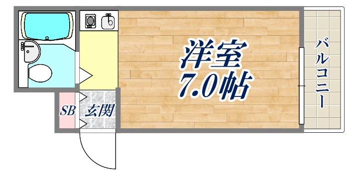 5階の間取り図