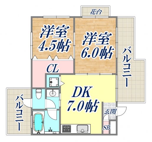 間取図