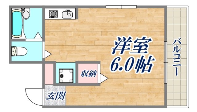 3階の間取り図