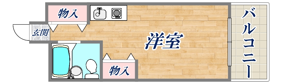 3階の間取り図
