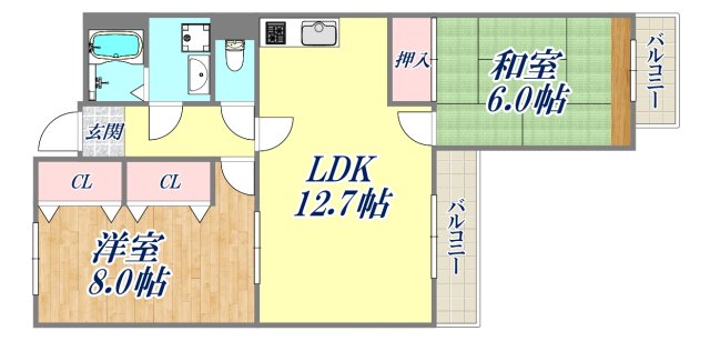 間取図