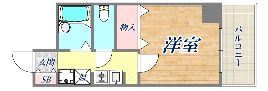 3階の間取り図