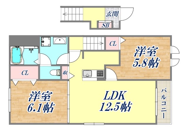 間取図