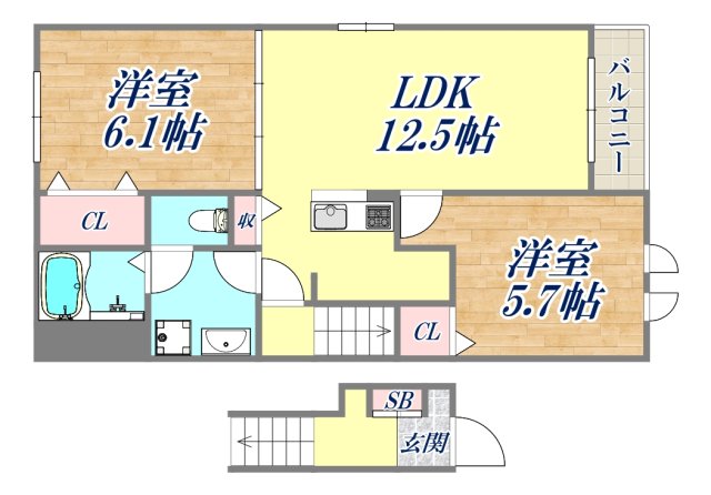 間取図