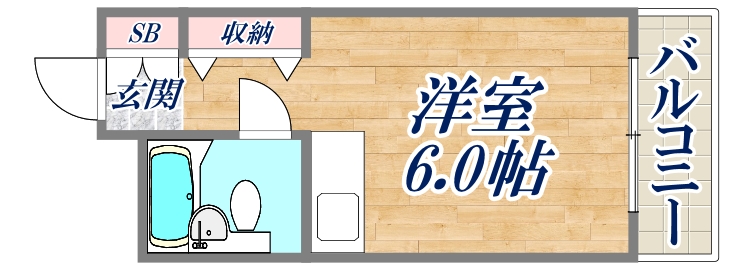 3階の間取り図