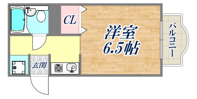 2階の間取り図