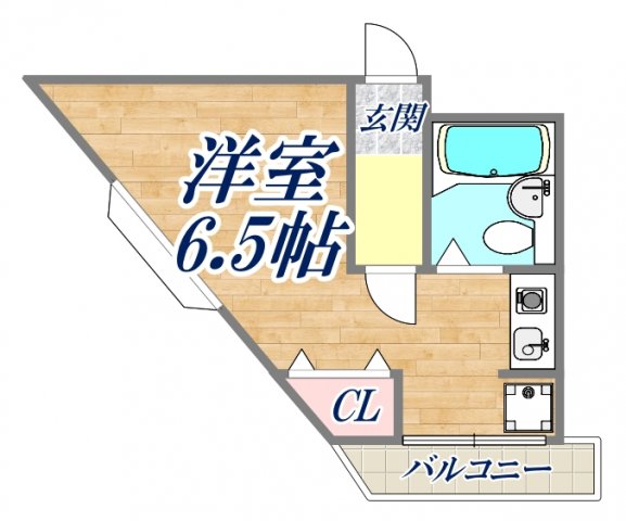 3階の間取り図