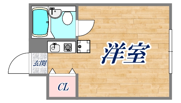 1階の間取り図