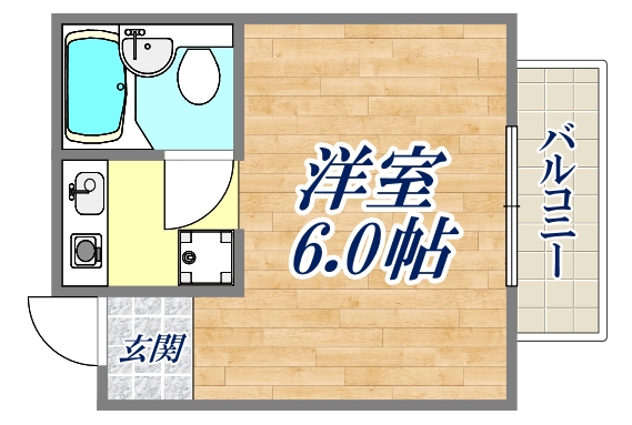 3階の間取り図