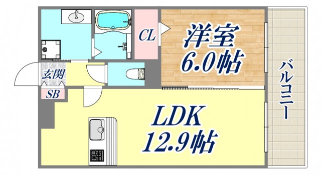 3階の間取り図