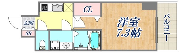 9階の間取り図