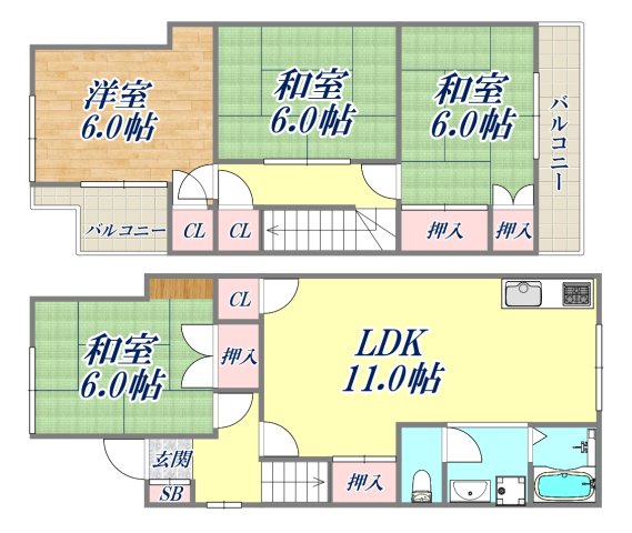 間取図