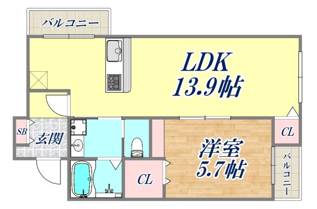 間取図