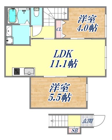 間取図