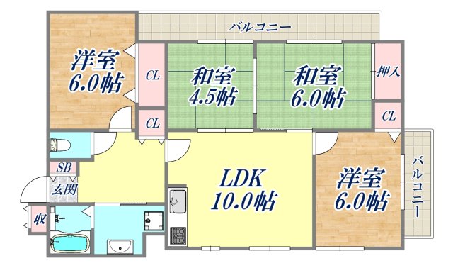 間取図