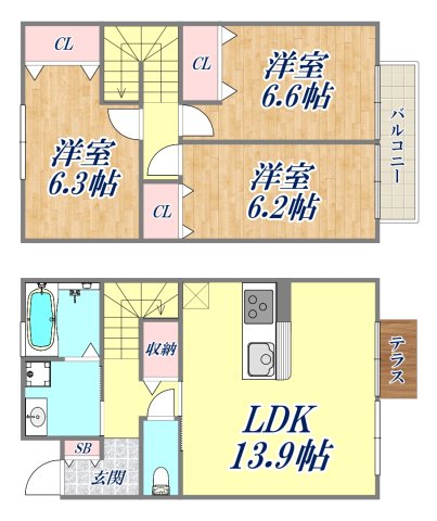 間取図
