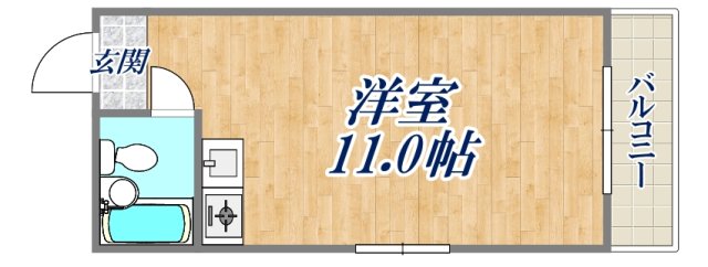 4階の間取り図