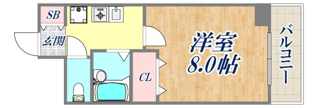 7階の間取り図