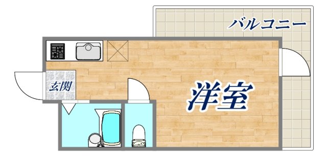 1階の間取り図