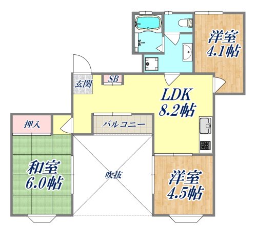 間取図