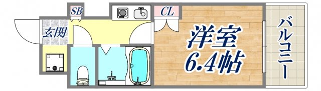 5階の間取り図