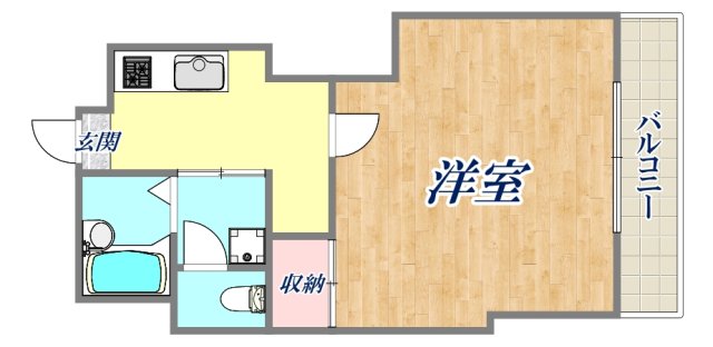 1階の間取り図