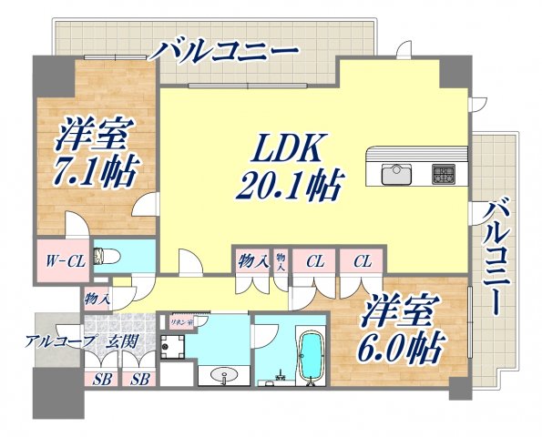 間取図