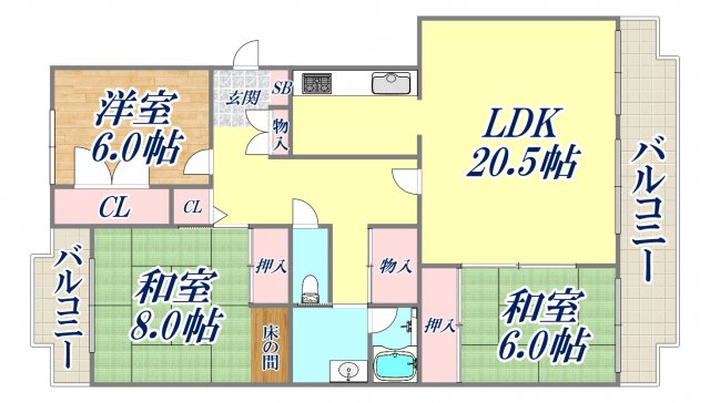 間取図