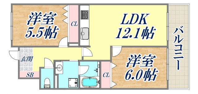 間取図