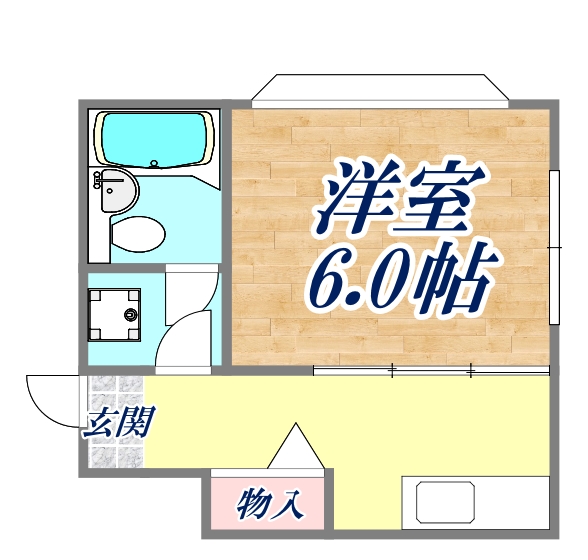 1階の間取り図