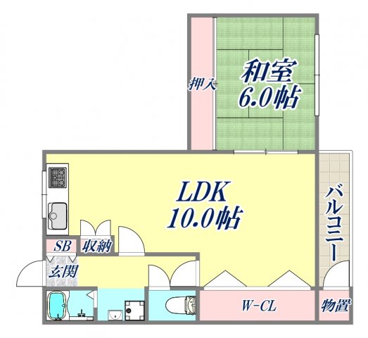 3階の間取り図