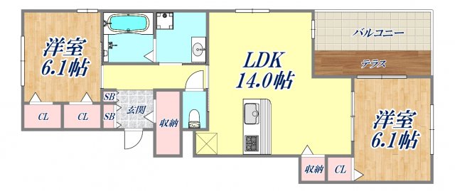 間取図