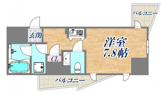 10階の間取り図