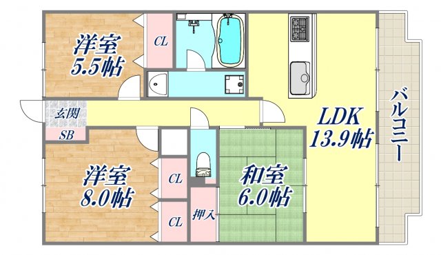 間取図