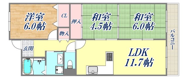 間取図