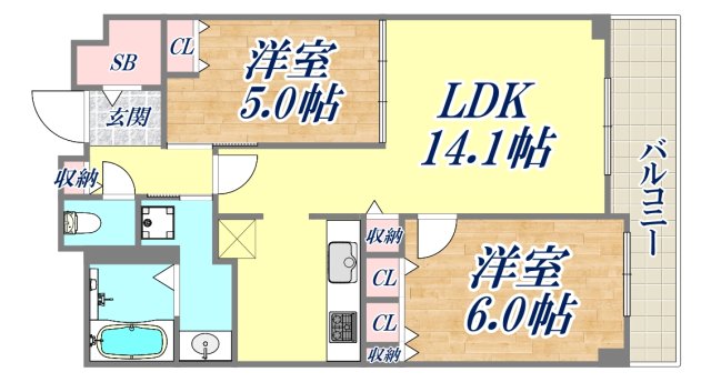 間取図
