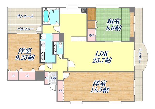 間取図