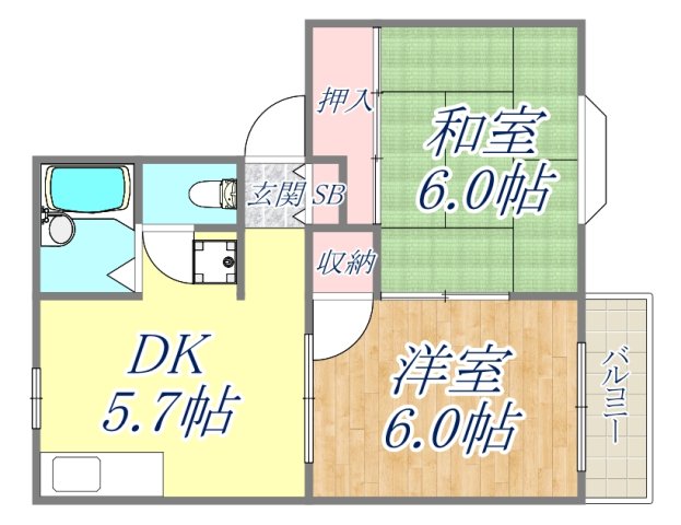 間取図