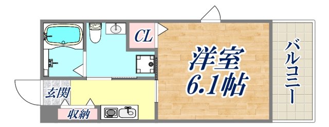 3階の間取り図